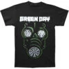 Green Mask T-shirt(Green Day Green Mask T Shirt 102127) -ROCABILIA CLOTHING SALE 102127F