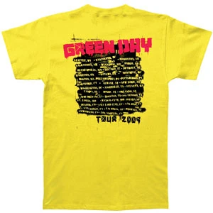 Poster 09 Tour T-shirt(Green Day Poster 09 Tour T Shirt 103572) 4 Poster 09 Tour T-shirt(Green Day Poster 09 Tour T Shirt 103572) - Image 2