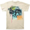Graffiti Speaker T-shirt(Bob Marley Graffiti Speaker T Shirt 106080) -ROCABILIA CLOTHING SALE 106080F