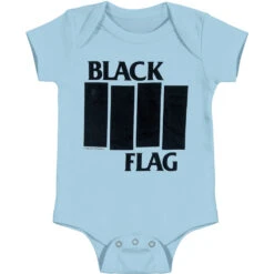 Bars & Logo Bodysuit(Black Flag Bars Logo Bodysuit 107639)