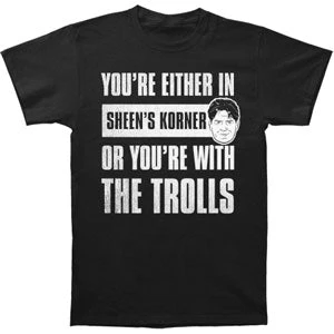 With The Trolls T-shirt(Charlie Sheen With The Trolls T Shirt 108214) 3 With The Trolls T-shirt(Charlie Sheen With The Trolls T Shirt 108214)