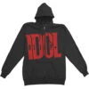 Idolize Yourself A.A. Zippered Hooded Sweatshirt(Billy Idol Idolize Yourself A A Zippered Hooded Sweatshirt 108734) -ROCABILIA CLOTHING SALE 108734F