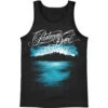 Deep Blue Skyline (Tank) Mens Tank(Parkway Drive Deep Blue Skyline Tank Mens Tank 109910) -ROCABILIA CLOTHING SALE 109910F