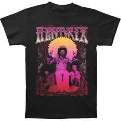 Ferris Wheel Slim Fit T-shirt(Jimi Hendrix Ferris Wheel Slim Fit T Shirt 111209)