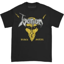 Black Metal (Metallic Ink) T-shirt(Venom Black Metal Metallic Ink T Shirt 115465)