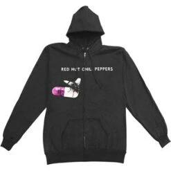 I'm With You Zippered Hooded Sweatshirt(Red Hot Chili Peppers I M With You Zippered Hooded Sweatshirt 116823)