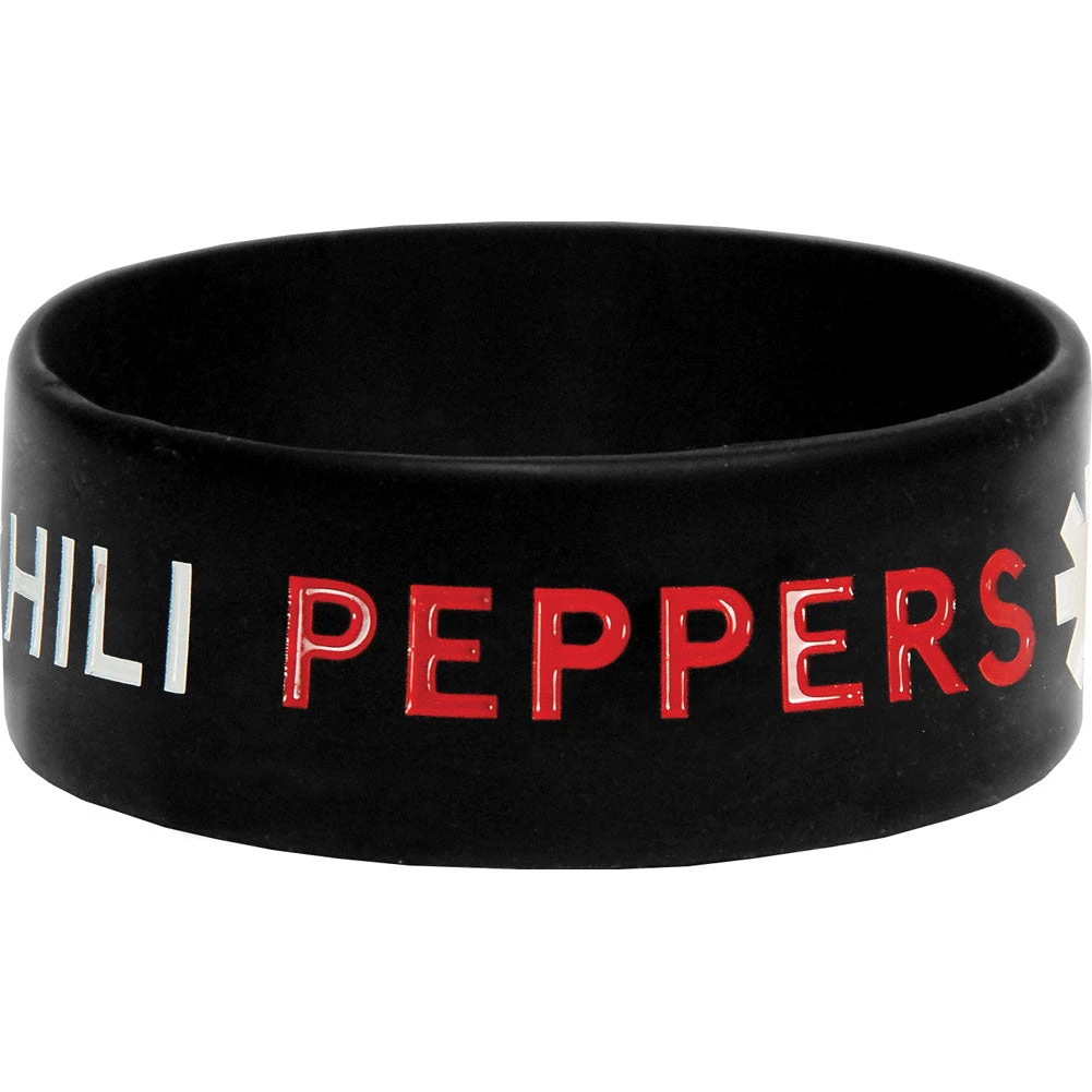 Logo Rubber Bracelet(Red Hot Chili Peppers Logo Rubber Bracelet 117898) 4 Logo Rubber Bracelet(Red Hot Chili Peppers Logo Rubber Bracelet 117898) - Image 2