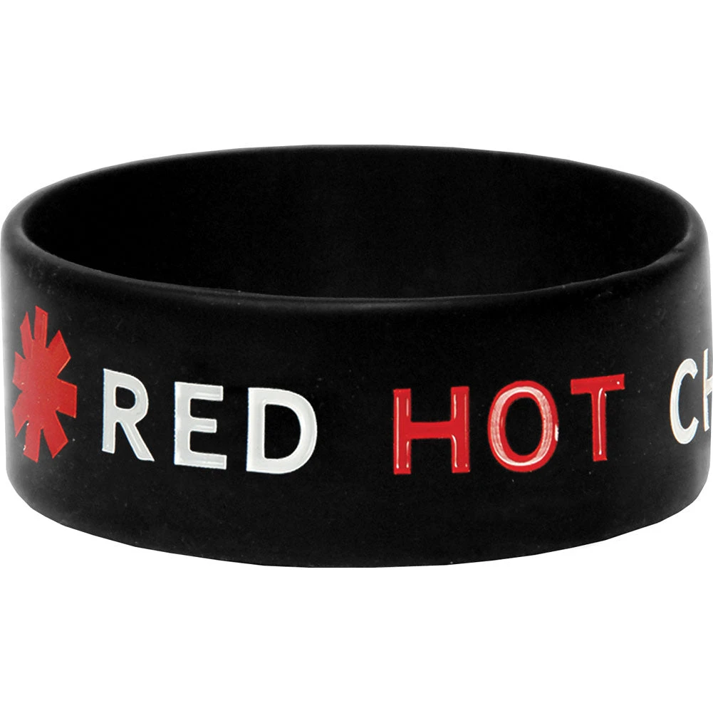 Logo Rubber Bracelet(Red Hot Chili Peppers Logo Rubber Bracelet 117898) 3 Logo Rubber Bracelet(Red Hot Chili Peppers Logo Rubber Bracelet 117898)
