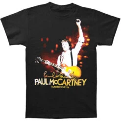 NY Event 2009 Slim Fit T-shirt(Paul Mccartney Ny Event 2009 Slim Fit T Shirt 120369)