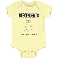 I Don't Want To Grow Up Yellow Bodysuit(Descendents I Don T Want To Grow Up Yellow Bodysuit 123542)