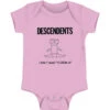 I Don't Want To Grow Up Pink Bodysuit(Descendents I Don T Want To Grow Up Pink Bodysuit 123544) -ROCABILIA CLOTHING SALE 123544F