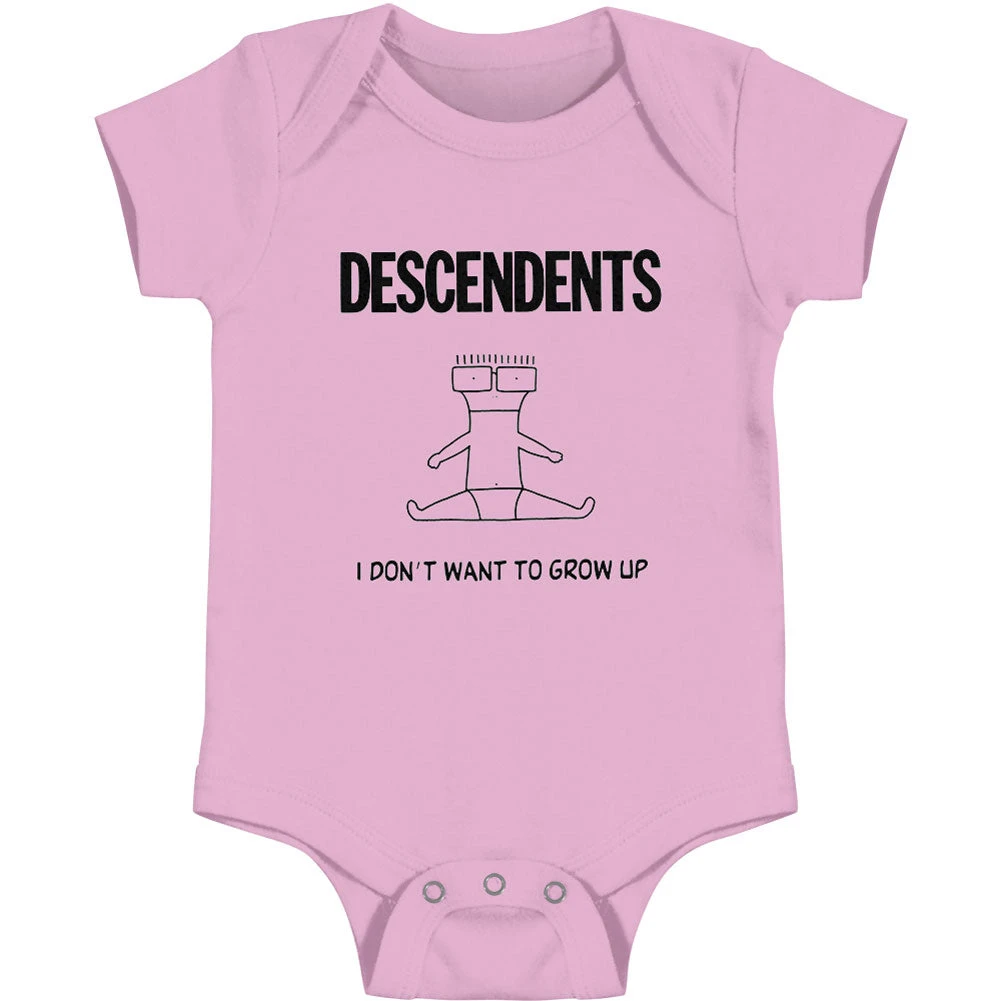 I Don't Want To Grow Up Pink Bodysuit(Descendents I Don T Want To Grow Up Pink Bodysuit 123544) 3 I Don't Want To Grow Up Pink Bodysuit(Descendents I Don T Want To Grow Up Pink Bodysuit 123544)