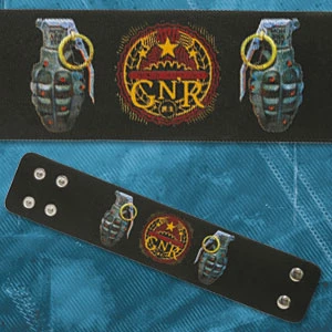 Grenades Wristband(Guns N Roses Grenades Wristband 123807) 3 Grenades Wristband(Guns N Roses Grenades Wristband 123807)