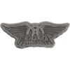Wings Pewter Pin Badge(Aerosmith Wings Pewter Pin Badge 125976) -ROCABILIA CLOTHING SALE 125976F