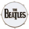 Drop-T Logo Drum Pewter Pin Badge(Beatles Drop T Logo Drum Pewter Pin Badge 126265) -ROCABILIA CLOTHING SALE 126265F