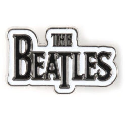 Drop-T Logo Black Pewter Pin Badge(Beatles Drop T Logo Black Pewter Pin Badge 126270)