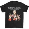 Rocket Man 2009 Tour T-shirt(Elton John Rocket Man 2009 Tour T Shirt 133585) -ROCABILIA CLOTHING SALE 133585F