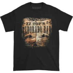 El Dorado Bar 2012 Tour T-shirt(Zz Top El Dorado Bar 2012 Tour T Shirt 138711)