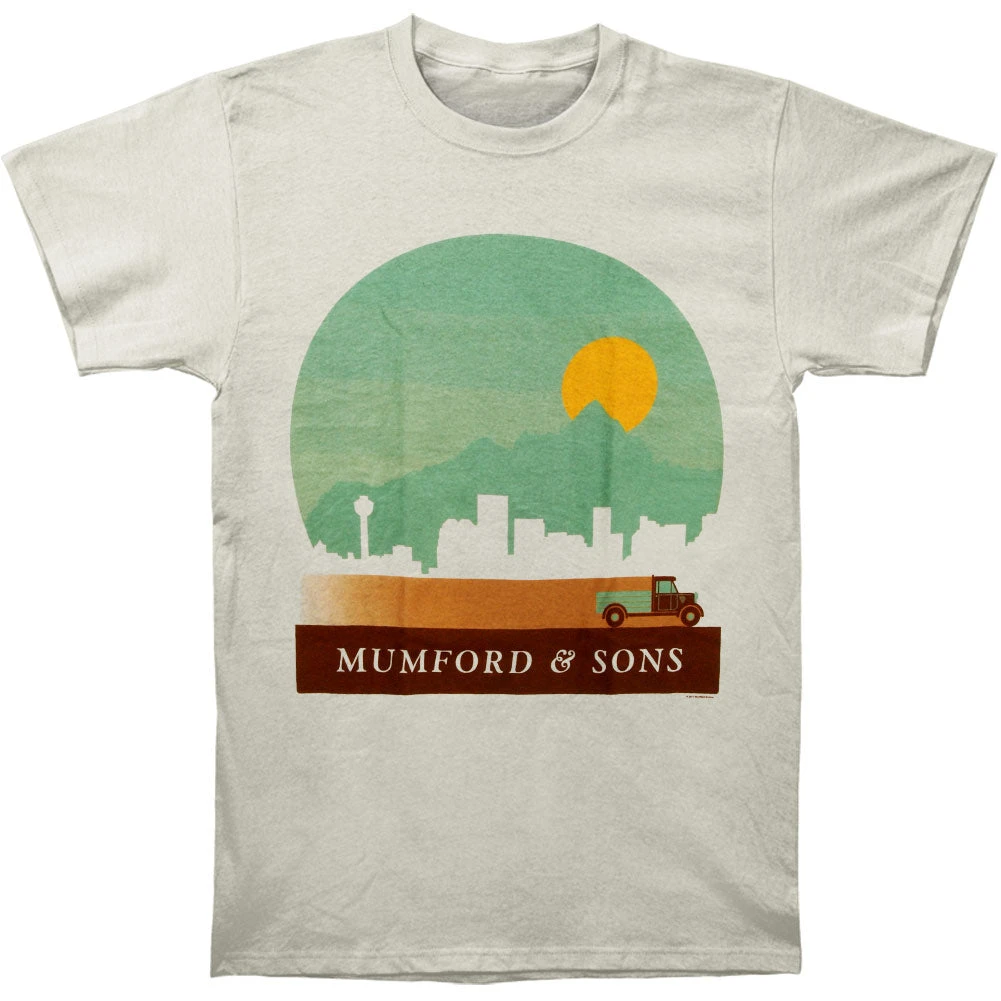 Calgary - Telluride 2013 Tour Slim Fit T-shirt(Mumford Sons Calgary Telluride 2013 Tour Slim Fit T Shirt 143782) 3 Calgary - Telluride 2013 Tour Slim Fit T-shirt(Mumford Sons Calgary Telluride 2013 Tour Slim Fit T Shirt 143782)