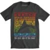 Dark Side Tracks Slim Fit T-shirt(Pink Floyd Dark Side Tracks Slim Fit T Shirt 146630) -ROCABILIA CLOTHING SALE 146630F