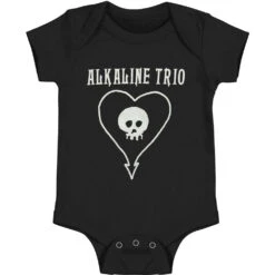 Heartskull Bodysuit(Alkaline Trio Heartskull Bodysuit 146941)