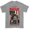 American Tour 1964 Slim Fit T-shirt(Beatles American Tour 1964 Slim Fit T Shirt 147056) -ROCABILIA CLOTHING SALE 147056F