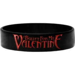 Logo Rubber Bracelet(Bullet For My Valentine Logo Rubber Bracelet 156754)