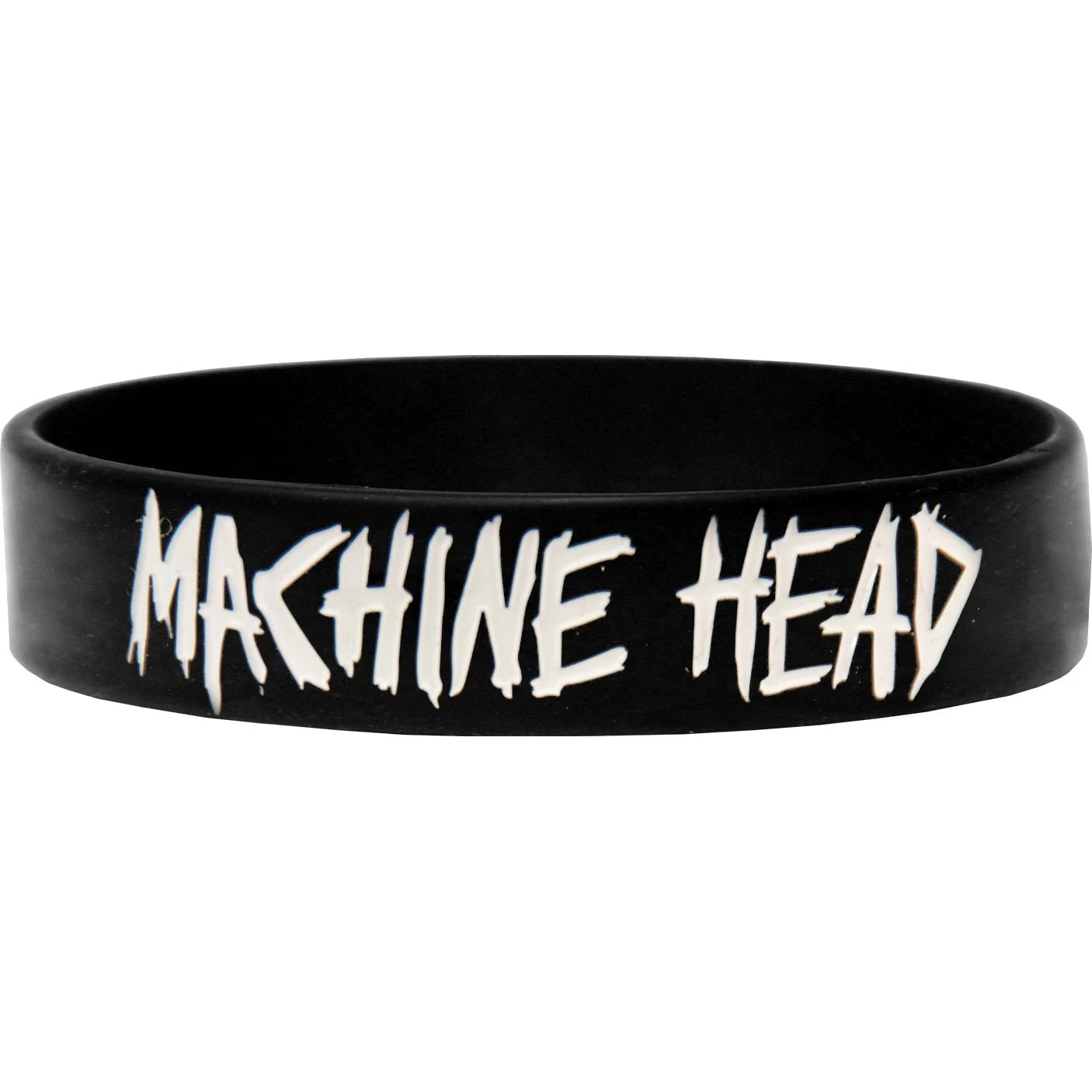 Logo Rubber Bracelet(Machine Head Logo Rubber Bracelet 156776) 3 Logo Rubber Bracelet(Machine Head Logo Rubber Bracelet 156776)
