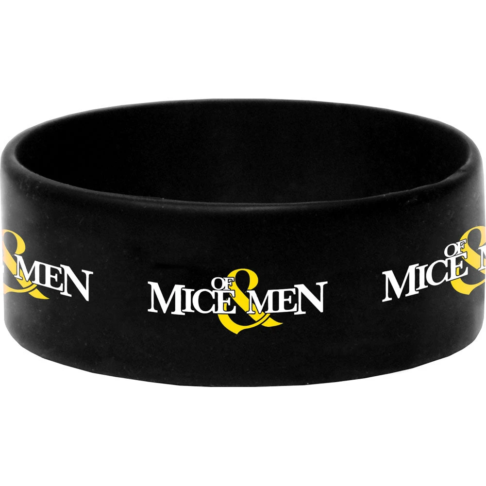 Logo Rubber Bracelet(Of Mice Men Logo Rubber Bracelet 156780) 3 Logo Rubber Bracelet(Of Mice Men Logo Rubber Bracelet 156780)