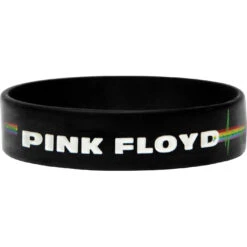 Logo & Pulse Rubber Bracelet(Pink Floyd Logo Pulse Rubber Bracelet 156782)