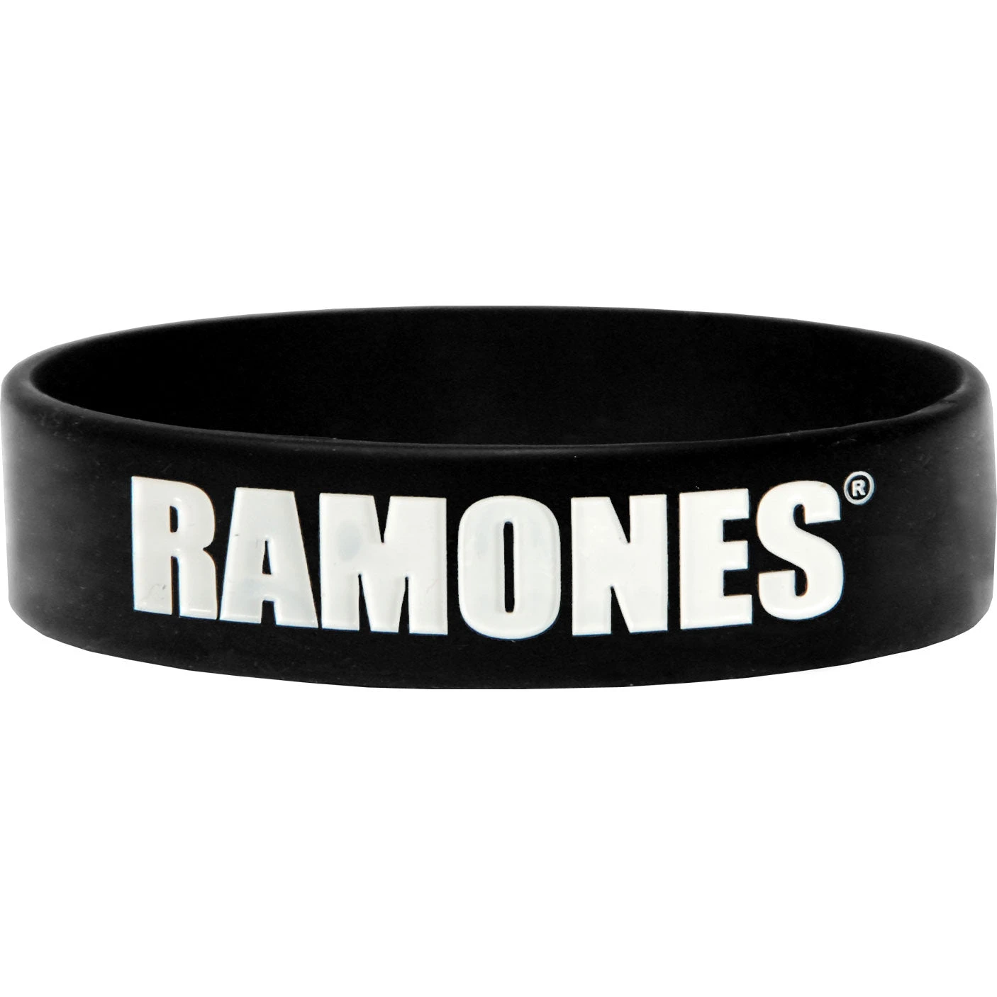 Logo Rubber Bracelet(Ramones Logo Rubber Bracelet 156783) 3 Logo Rubber Bracelet(Ramones Logo Rubber Bracelet 156783)