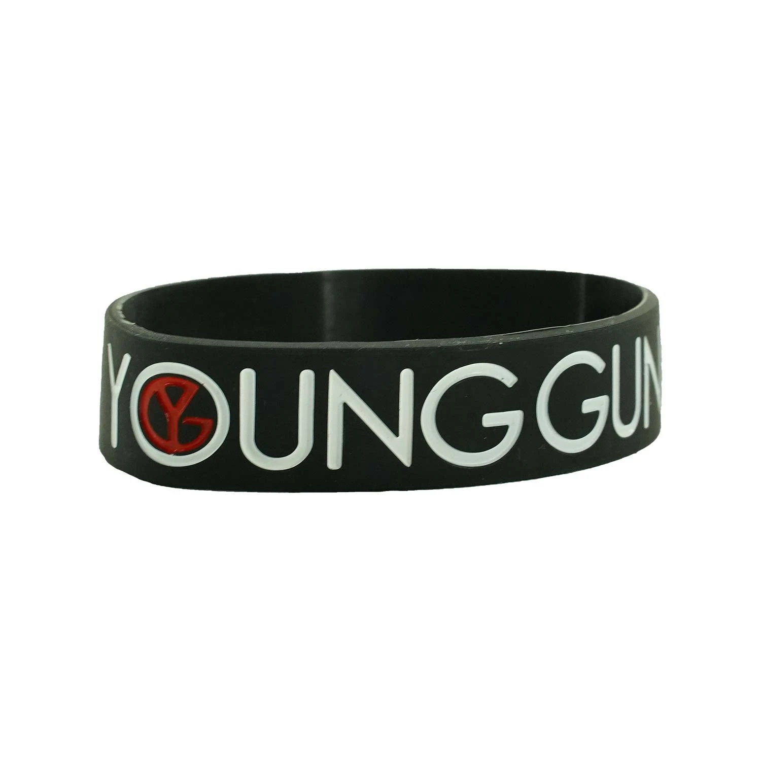 Logo Rubber Bracelet(Young Guns Logo Rubber Bracelet 156791) 3 Logo Rubber Bracelet(Young Guns Logo Rubber Bracelet 156791)