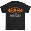 Excitable 2013 Spring Tour T-shirt(Def Leppard Excitable 2013 Spring Tour T Shirt 157519) -ROCABILIA CLOTHING SALE 157519F