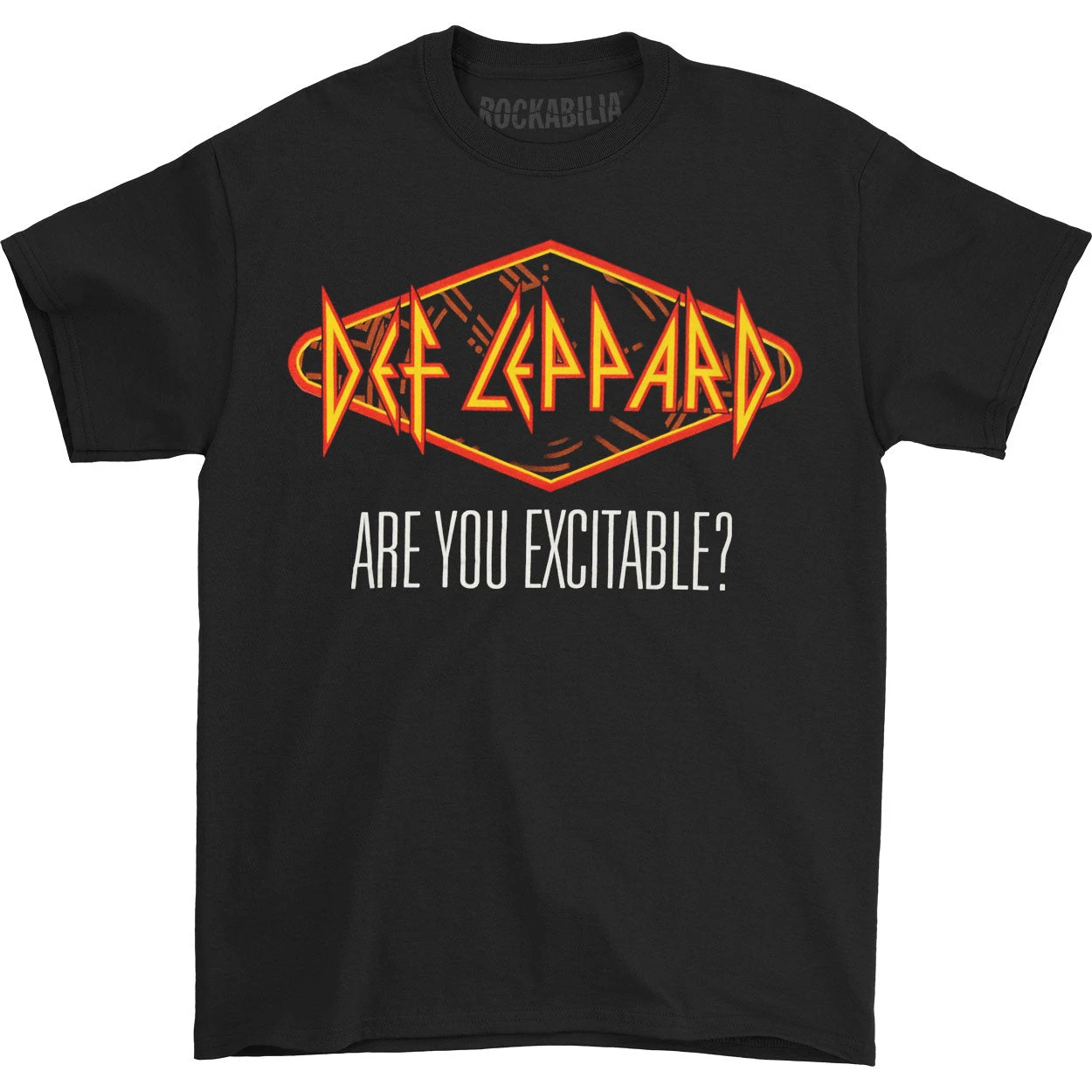 Excitable 2013 Spring Tour T-shirt(Def Leppard Excitable 2013 Spring Tour T Shirt 157519) 3 Excitable 2013 Spring Tour T-shirt(Def Leppard Excitable 2013 Spring Tour T Shirt 157519)