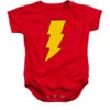 Shazam Logo Bodysuit(Dc Comics Shazam Logo Bodysuit 158867) -ROCABILIA CLOTHING SALE 158867F