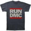 Classic Logo On Soft Tee Slim Fit T-shirt(Run Dmc Classic Logo On Soft Tee Slim Fit T Shirt 167359) -ROCABILIA CLOTHING SALE 167359F