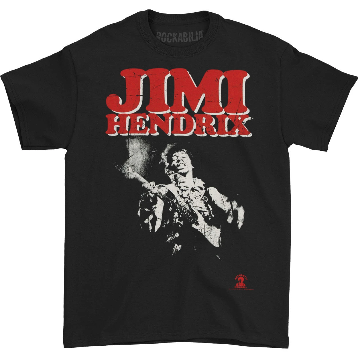 Block Logo T-shirt(Jimi Hendrix Block Logo T Shirt 167727) 3 Block Logo T-shirt(Jimi Hendrix Block Logo T Shirt 167727)
