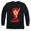 Super Sword Long Sleeve(Scott Pilgrim Super Sword Long Sleeve 205422) -ROCABILIA CLOTHING SALE 205422F