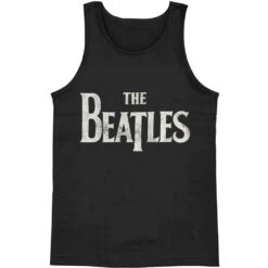 Distressed Logo Mens Tank(Beatles Distressed Logo Mens Tank 205765)
