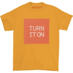 Turn It On 2014 T-shirt(Pet Shop Boys Turn It On 2014 T Shirt 206472)