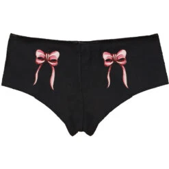 Bow Booty Shorts(Pink Bow Booty Shorts 206473) -ROCABILIA CLOTHING SALE 206473B