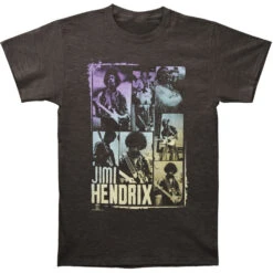 8 Photos T-shirt(Jimi Hendrix 8 Photos T Shirt 206971)