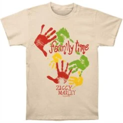 Family Time Slim Fit T-shirt(Ziggy Marley Family Time Slim Fit T Shirt 207269)