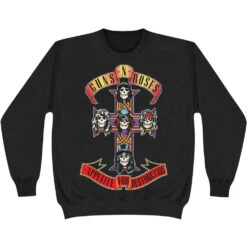 Appetite For Destruction Cross Sweatshirt Sweatshirt(Guns N Roses Appetite For Destruction Cross Sweatshirt Sweatshirt 207429)