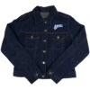 Shiny Denim Jacket(Lenny Kravitz Shiny Denim Jacket 207820) -ROCABILIA CLOTHING SALE 207820F
