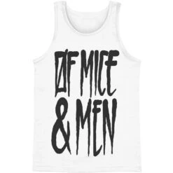 Gore Text Mens Tank(Of Mice Men Gore Text Mens Tank 208207)