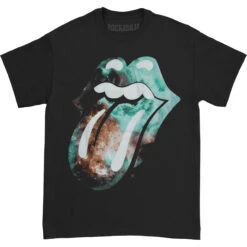 Galaxy Tongue T-shirt(Rolling Stones Galaxy Tongue T Shirt 210718)