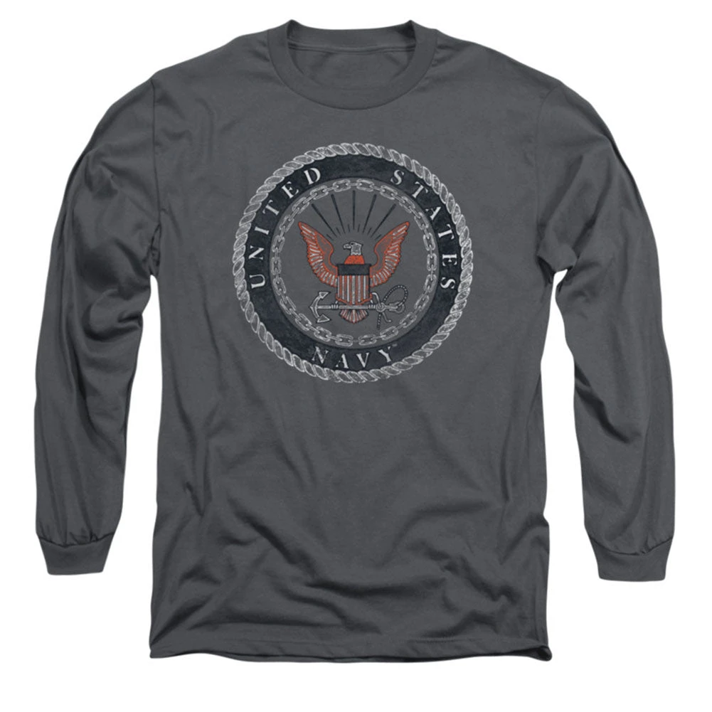 Rough Emblem Long Sleeve(Navy Rough Emblem Long Sleeve 218496) 3 Rough Emblem Long Sleeve(Navy Rough Emblem Long Sleeve 218496)
