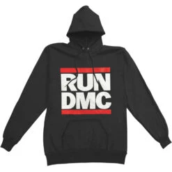 Black Hooded Sweatshirt(Run Dmc Black Hooded Sweatshirt 226932)