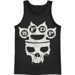 Skull Knuckles Mens Tank(Five Finger Death Punch Skull Knuckles Mens Tank 227432)
